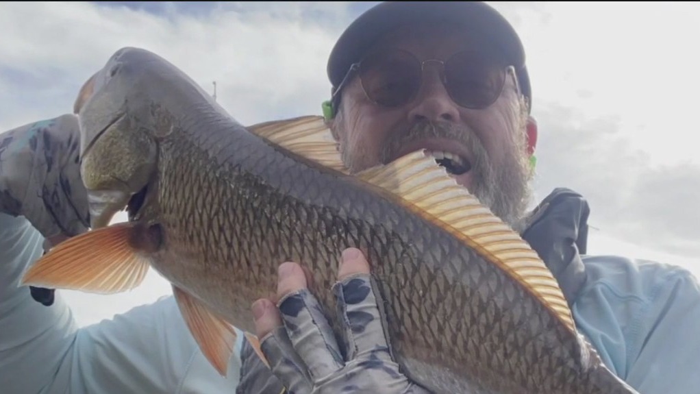 Fish biting despite wet weekend